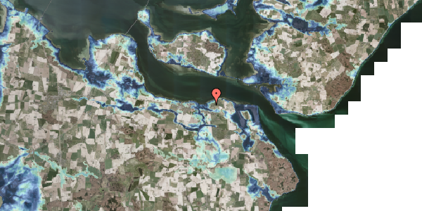 Stomflod og havvand på Birkehegnet 18, 4850 Stubbekøbing