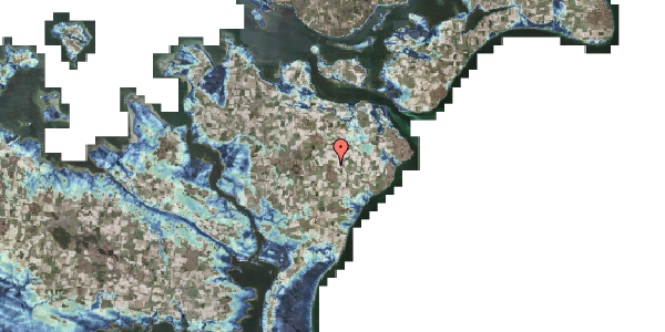 Stomflod og havvand på Eriksdalsvej 13, 4871 Horbelev