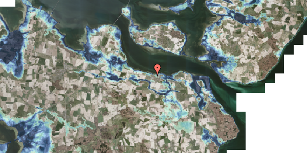 Stomflod og havvand på Møllebakken 1, 4850 Stubbekøbing