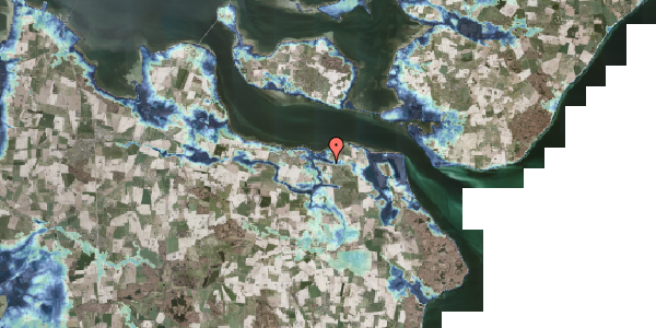 Stomflod og havvand på Orevej 49, 4850 Stubbekøbing