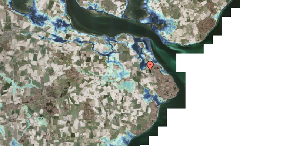 Stomflod og havvand på Skippergårdsvej 2, 4850 Stubbekøbing
