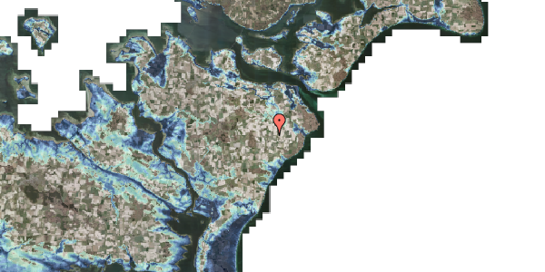 Stomflod og havvand på Vinkelvej 2, 4871 Horbelev