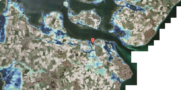 Stomflod og havvand på Østervang 24, 4850 Stubbekøbing