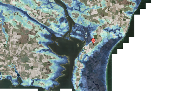 Stomflod og havvand på Blishøjvej 2C, 4873 Væggerløse