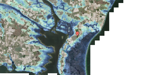 Stomflod og havvand på Hejmdalsvej 12, 4873 Væggerløse