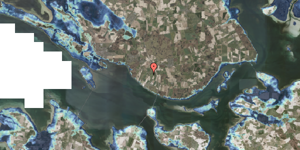 Stomflod og havvand på Bakkebøllevej 106, 4760 Vordingborg