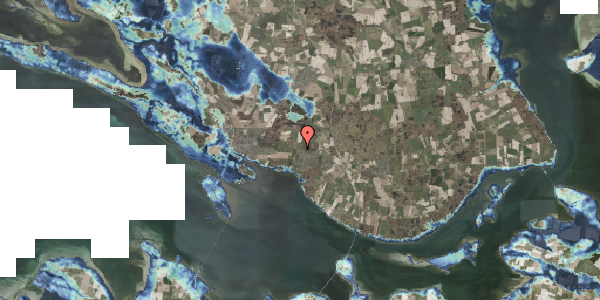 Stomflod og havvand på Dyrehaven 24, 4760 Vordingborg