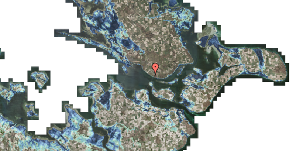 Stomflod og havvand på Kastaniegårdsvej 26, 4760 Vordingborg