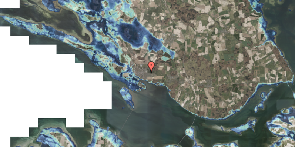 Stomflod og havvand på Peter Linds Vej 19, 4760 Vordingborg
