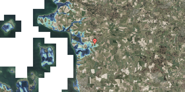 Stomflod og havvand på Sandager Kirkevej 6, 5610 Assens