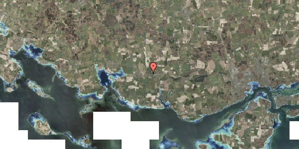 Stomflod og havvand på Fåborgvej 91, 5762 Vester Skerninge