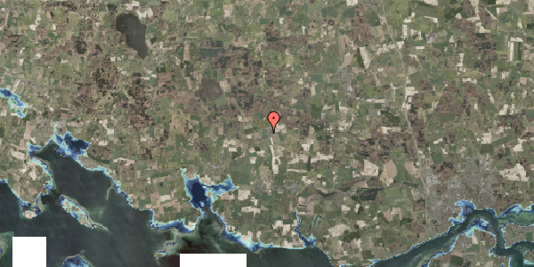 Stomflod og havvand på Åbyvej 5, 5762 Vester Skerninge
