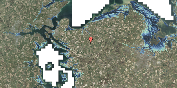 Stomflod og havvand på Juelsbergvej 12, 5463 Harndrup