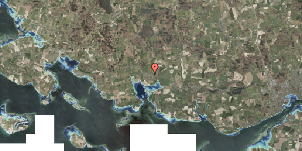 Stomflod og havvand på Jens Nielsensvej 1, 5600 Faaborg