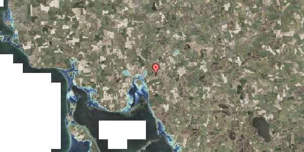 Stomflod og havvand på Østergaardsvej 137, 5683 Haarby