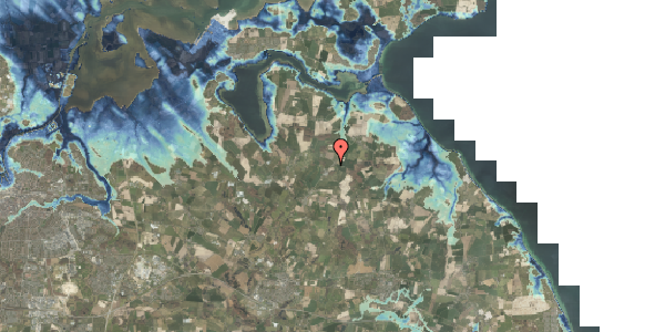 Stomflod og havvand på Rynkebyvej 195, 5350 Rynkeby