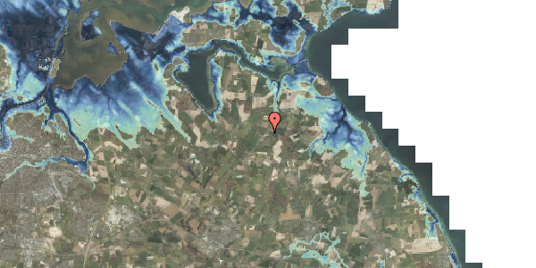 Stomflod og havvand på Rynkebyvej 199, 5350 Rynkeby
