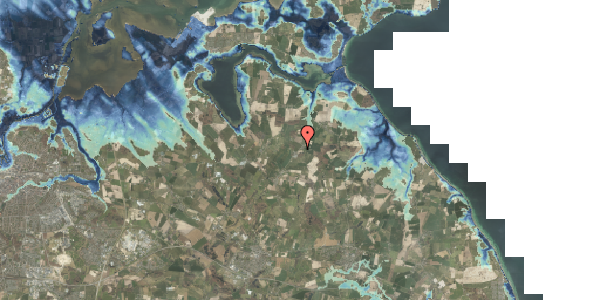 Stomflod og havvand på Rynkebyvej 201, 5350 Rynkeby