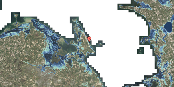 Stomflod og havvand på Sandbjergvej 111, 5380 Dalby