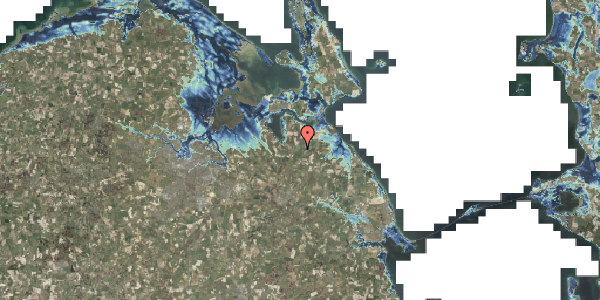 Stomflod og havvand på Skovhusevej 72, 5350 Rynkeby