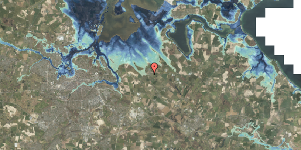 Stomflod og havvand på Bækskov 44, 5290 Marslev
