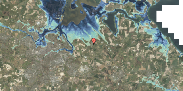 Stomflod og havvand på Enghavevej 14, 5290 Marslev