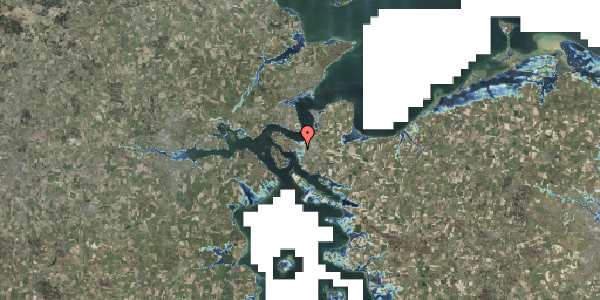 Stomflod og havvand på Østre Hougvej 71, 5500 Middelfart