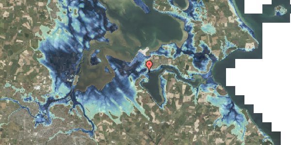 Stomflod og havvand på Mølkæret 114, 5330 Munkebo