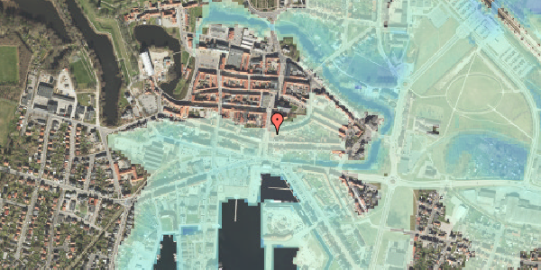 Stomflod og havvand på Adelgade 5, st. tv, 5800 Nyborg
