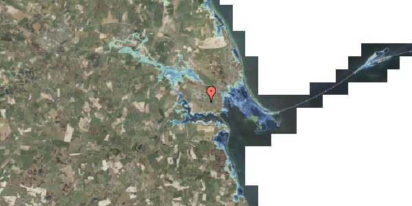 Stomflod og havvand på Bavnehøjalle 25, 5800 Nyborg