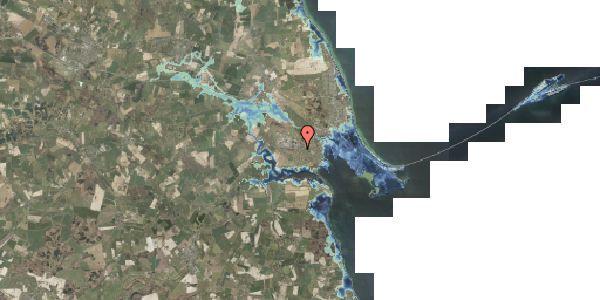 Stomflod og havvand på Bøjdenvej 38, 5800 Nyborg