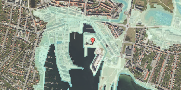 Stomflod og havvand på Dampskibsmolen 3, 2. tv, 5800 Nyborg