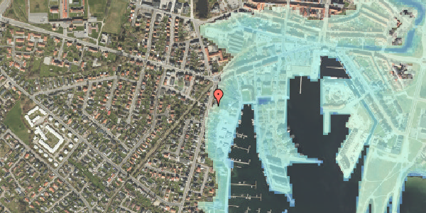 Stomflod og havvand på Dyrehavevej 21, st. , 5800 Nyborg