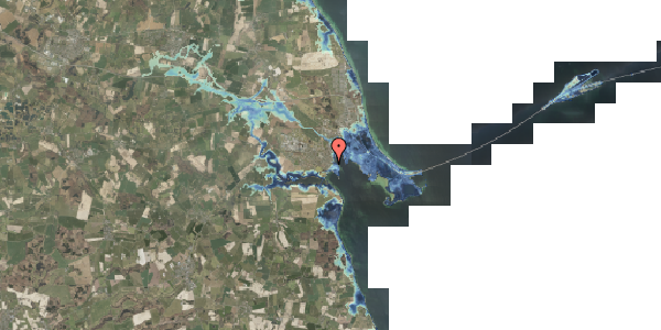 Stomflod og havvand på Dyrehavevej 65, 5800 Nyborg