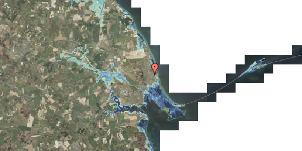 Stomflod og havvand på Hirsevej 11, 5800 Nyborg