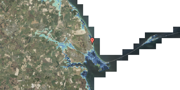Stomflod og havvand på Hirsevej 16, 5800 Nyborg