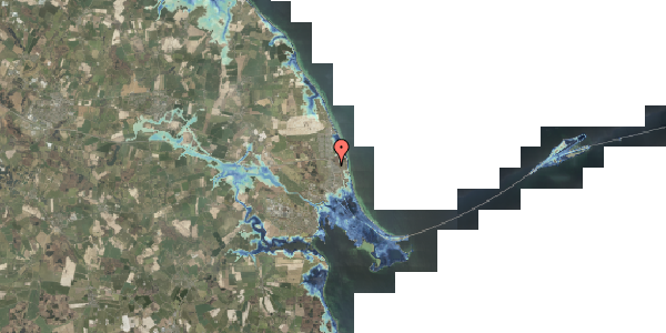 Stomflod og havvand på Majsvej 24, 5800 Nyborg