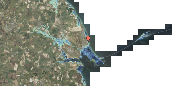 Stomflod og havvand på Møllervej 69, 5800 Nyborg