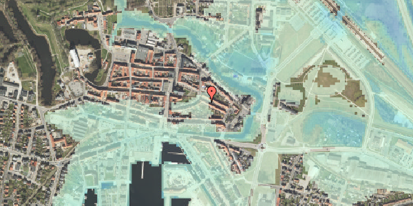 Stomflod og havvand på Nyenstad 8, 5800 Nyborg