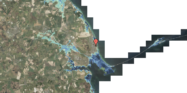 Stomflod og havvand på Risvej 77, 5800 Nyborg