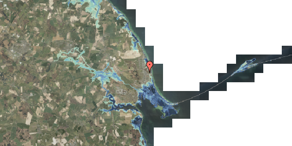 Stomflod og havvand på Risvej 87, 5800 Nyborg