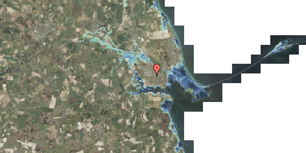 Stomflod og havvand på Tåsingevej 1, 5800 Nyborg