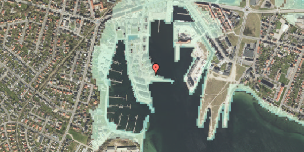 Stomflod og havvand på Vesterhavnen 19, 4. 2, 5800 Nyborg