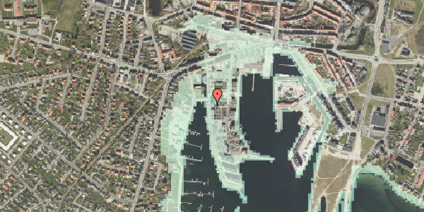 Stomflod og havvand på Vesterhavnen 64, st. th, 5800 Nyborg