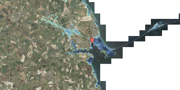 Stomflod og havvand på Vinkelvej 19, 5800 Nyborg