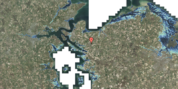 Stomflod og havvand på Havevej 6, 5580 Nørre Aaby