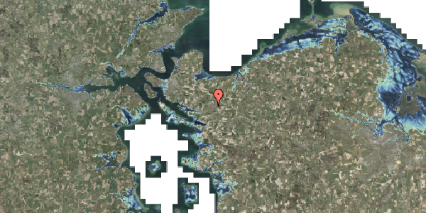 Stomflod og havvand på Kirkevej 17, 5580 Nørre Aaby