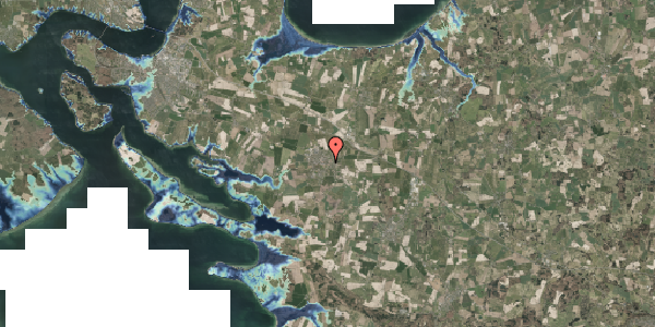 Stomflod og havvand på Kirkevej 29, 5580 Nørre Aaby