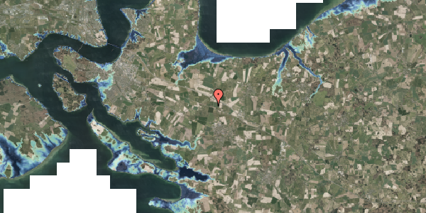 Stomflod og havvand på Timsgyden 1, 5580 Nørre Aaby