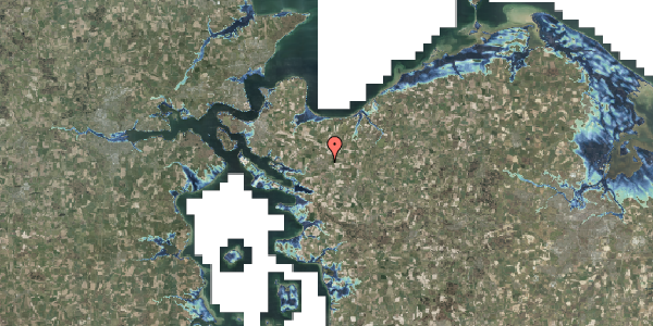 Stomflod og havvand på Tingløkken 24, 5580 Nørre Aaby